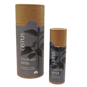 SOMA · DESODORANTE SÓLIDO NATURAL · PREVENTA ACTIVA 10% DESCUENTO